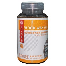 山仁 木蠟油 紅雪松 500ml 環保無毒 容易施工 顏色豐富, 1瓶