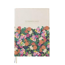 珠友文化 A5 絹布家計簿 一年份 花禮, 1個, 365天