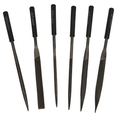 川武 六型銼刀Set 6PC, 合金鋼 5x180, 1包