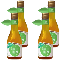 水里鄉農會 蜂蜜梅醋, 180ml, 4瓶