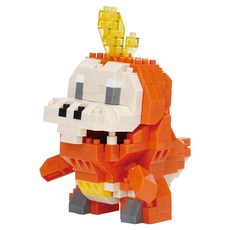 nanoblock 河田積木 KWD 積木 NBPM R02 呆火鱷 RS 160, 1個, 混和顏色