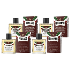 PRORASO 檀香鬍後水 紅標 100ml, 4罐