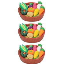 Iwako 造型橡皮擦 套裝, 蔬菜, 3組