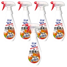 Klean J 可立潔 2X去霉達人, 專治99.9%霉菌細菌病毒, 矽利康磁磚縫隙除霉, MIT台灣製造, 500g, 5瓶