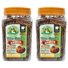 The Green 綠的 星型潔牙棒, 雞肉 + 香醇南瓜, 1.2kg, 2罐