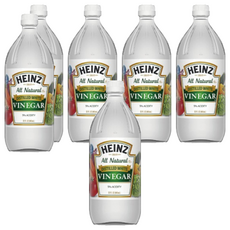 亨氏白醋，100%純天然釀造，口味溫和清澈透明，西式料理首選, 946ml, 6瓶