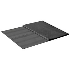 Lotus COZY FITNESS SERIES 環保TPE加寬雙折疊瑜珈墊 台灣製 巴黎瑪黑 180 x 66 x 0.5cm, 1個