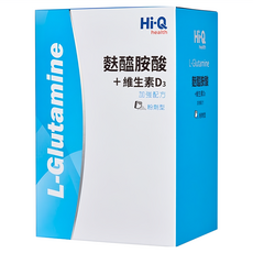 Hi-Q 中華海洋生技 麩醯胺酸 + 維生素D3 粉劑型 30包, 300g, 1個