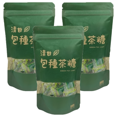 台灣農林 坪林清甘包種茶糖, 3個, 100g