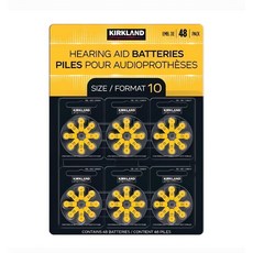 Kirkland Signature 科克蘭 助聽器電池 Size 10, 電力持久，操作簡單, 1296031, 1入