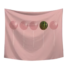 小銅板 掛布, 氣球西瓜