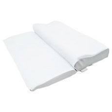 Makura 15度半身枕，雙功能設計 枕頭/枕背，低反發材質枕心, 1個, 70 x 62 x 12~13cm