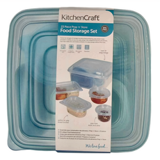 KitchenCraft PP保鮮盒23件組 KCA500, 1組