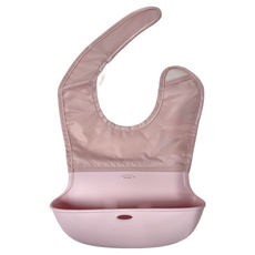 OXO tot 隨行好棒棒圍兜 - 煙灰粉, 1件, 1個