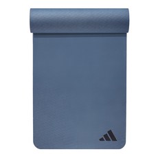 adidas 愛迪達 環保壓紋瑜珈墊 ADYG-10002PI, 霧霾藍, 1個