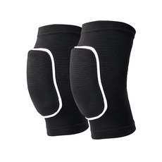 A-ZEAL 加厚防撞護膝 極限運動/跳舞/溜冰/滑板 SP7901, 經典黑, 1雙