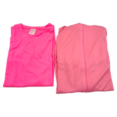 MI MI LEO 機能防曬外套 + 路跑螢光T恤 2件組