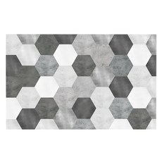 升級加大北歐風獨家設計矽藻土軟地墊, 50 x 80cm, 1個