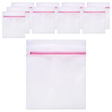 [Y144] NS_Y144 高質感洗衣袋 大方款, 白色 + 粉色, 10個