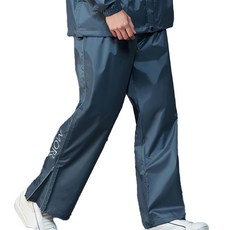 MORR Slimple 輕裝雨褲, 普魯士藍, 防水係數高達22000mm, 單邊拉鍊後口袋, 褲管拉鍊易穿脫, 右褲管反光Logo, XL