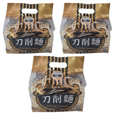 新宏 刀削麵 全素, 750g, 3袋
