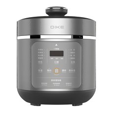 DIKE 多功能萬用鍋壓力鍋 HKE330, 1台, 5L, 灰色
