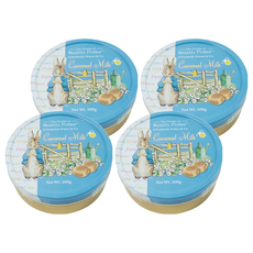 波特小姐 焦糖牛奶糖, 天然檸檬濃縮果汁, 晶亮水果糖粒, 200g, 4罐