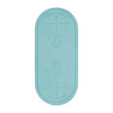 三次方 跳繩墊 體位線款 FA024, 綠色, 1個