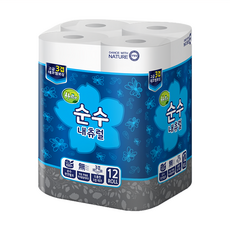 Hello Products 純天然捲筒衛生紙, 27m, 12捲, 1袋