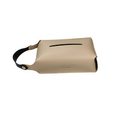 JCP 懸掛式多功能時尚面紙套, 31x8x12公分 奶茶色, 1個