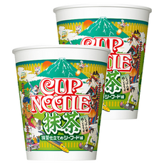 NISSIN 日清 CUP NOODLE 合味道 抹茶海鮮杯麵, 2入