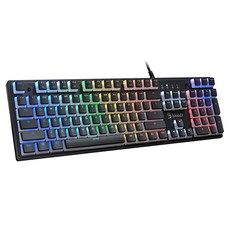 A4TECH 雙飛燕 bloodY 血手幽靈 布丁有線機械電競鍵盤, BLMS客製化軸, RGB彩漫, 全鍵無衝突, A4KB-S510N, 茶軸, 霓彩, 1個