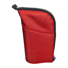 KOKUYO 國譽 Neocritz High雙層收納站立筆袋, 紅色 + 灰色, 1個