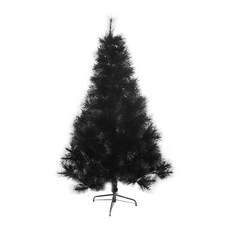 聖誕樹 豪華時尚款 裸樹DIY (不含飾品燈飾), 90cm, 黑色, 1個
