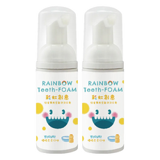 Luveta 樂唯他 兒童專用含氟泡沫牙膏 優格多多口味, 50ml, 泡沫細緻, 台灣製造, 專為6個月以上兒童設計配方, 2瓶