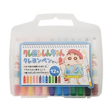 Shinchan 蠟筆小新 SANRIO 適用年齡：3歲以上, 12色, 1盒
