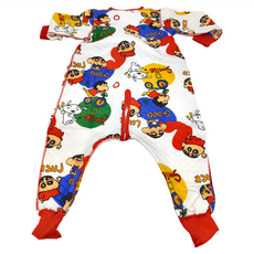 Shinchan 蠟筆小新 兒童款秋冬全棉質防踢被 腳踏車小新-無痕三保暖