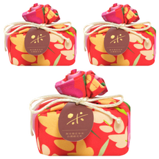 芳榮米廠 無米樂 小花磚 台灣越光米，台南16號, CNS一等, 300g, 3包