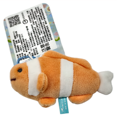 海中生物造型吊飾 6歲以上, 小丑魚, 1個