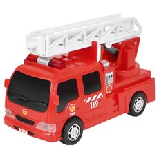 kidmate 孩子王 台灣好車隊 迷你消防車 中英版 KMT-1028, 紅色, 1盒