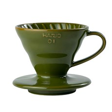 HARIO V60 01彩虹磁石濾杯 VDC-01-AG-TW 藍媚茶色 1-2杯, 單件, 1個