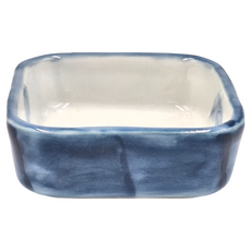 佐和陶瓷 藍繪三葉珍味碟, 陶瓷材質, 容量50mL, 藍, 1個