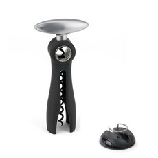 PEUGEOT SALMA 旋轉式開瓶器, 黑色, 1個