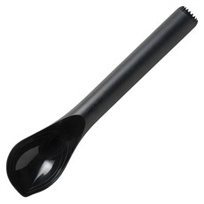 Mastrad 2in1去核挖杓 ABS塑料 19.3x4.2x3cm, 黑色, 1支