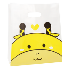 Bom91 Joyful 長頸鹿HD塑膠提袋 50入, 1組