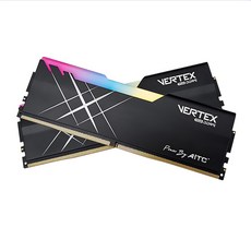 AITC 艾格 KINGSMAN VERTEX RGB DDR5 16G 6800 雙通道 超頻電競記憶體, 2條
