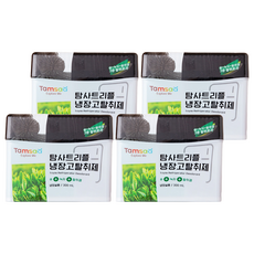 Tamsaa 冰箱用竹炭去味劑, 4個, 300ml