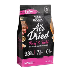 ABSOLUTE HOLISTIC 全齡犬 鮮食肉片, 放牧牛 + HOKI鱈魚 + 綠貽貝 + 牛磺酸, 1kg, 1袋