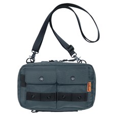 Matchwood Safaris 斜背護照包 灰色, 22 x 14 x 4cm