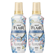 Kao 花王 FLAIR 香水衣物柔軟精 花之和諧香型, 520ml, 2瓶